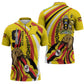 Uganda Zipper Polo Shirt 63rd Anniversary Of Independence