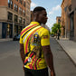 Uganda Zipper Polo Shirt 63rd Anniversary Of Independence