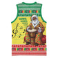 Afro Chirstmas in Senegal Basketball Jersey Black Santa Playing Djembe Drum - African Pride