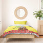 Afro Chirstmas in Senegal Bedding Set Black Santa Playing Djembe Drum - African Pride