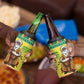 Afro Chirstmas in Senegal 4 in 1 Can Cooler Tumbler Black Santa Playing Djembe Drum - African Pride