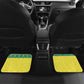Afro Chirstmas in Senegal Car Mats Black Santa Playing Djembe Drum - African Pride