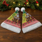 Afro Chirstmas in Senegal Christmas Santa Hat Black Santa Playing Djembe Drum - African Pride
