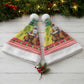 Afro Chirstmas in Senegal Christmas Santa Hat Black Santa Playing Djembe Drum - African Pride
