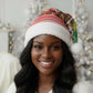 Afro Chirstmas in Senegal Christmas Santa Hat Black Santa Playing Djembe Drum - African Pride