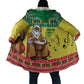 Senegal Christmas Cloak Black Santa Playing Djembe Drum