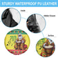 Afro Chirstmas in Senegal Spare Tire Cover Black Santa Playing Djembe Drum - African Pride