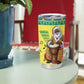 Afro Chirstmas in Senegal Tumbler Cup Black Santa Playing Djembe Drum - African Pride