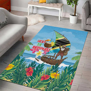 Afro Chirstmas in Tanzania Area Rug Heri ya Krismasi - African Pride
