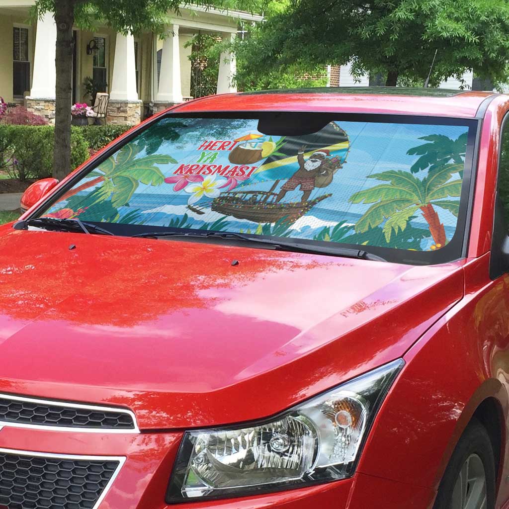 Tanzania Christmas Auto Sun Shade Heri ya Krismasi