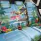 Afro Chirstmas in Tanzania Back Car Seat Cover Heri ya Krismasi - African Pride
