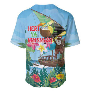 Afro Chirstmas in Tanzania Baseball Jersey Heri ya Krismasi - African Pride