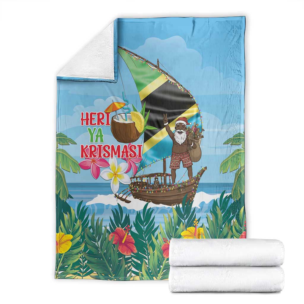 Afro Chirstmas in Tanzania Blanket Heri ya Krismasi - African Pride