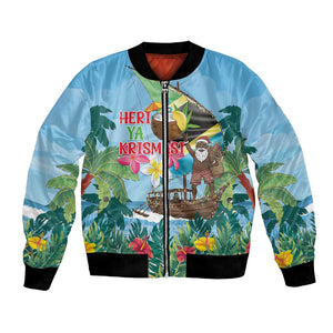 Afro Chirstmas in Tanzania Bomber Jacket Heri ya Krismasi - African Pride