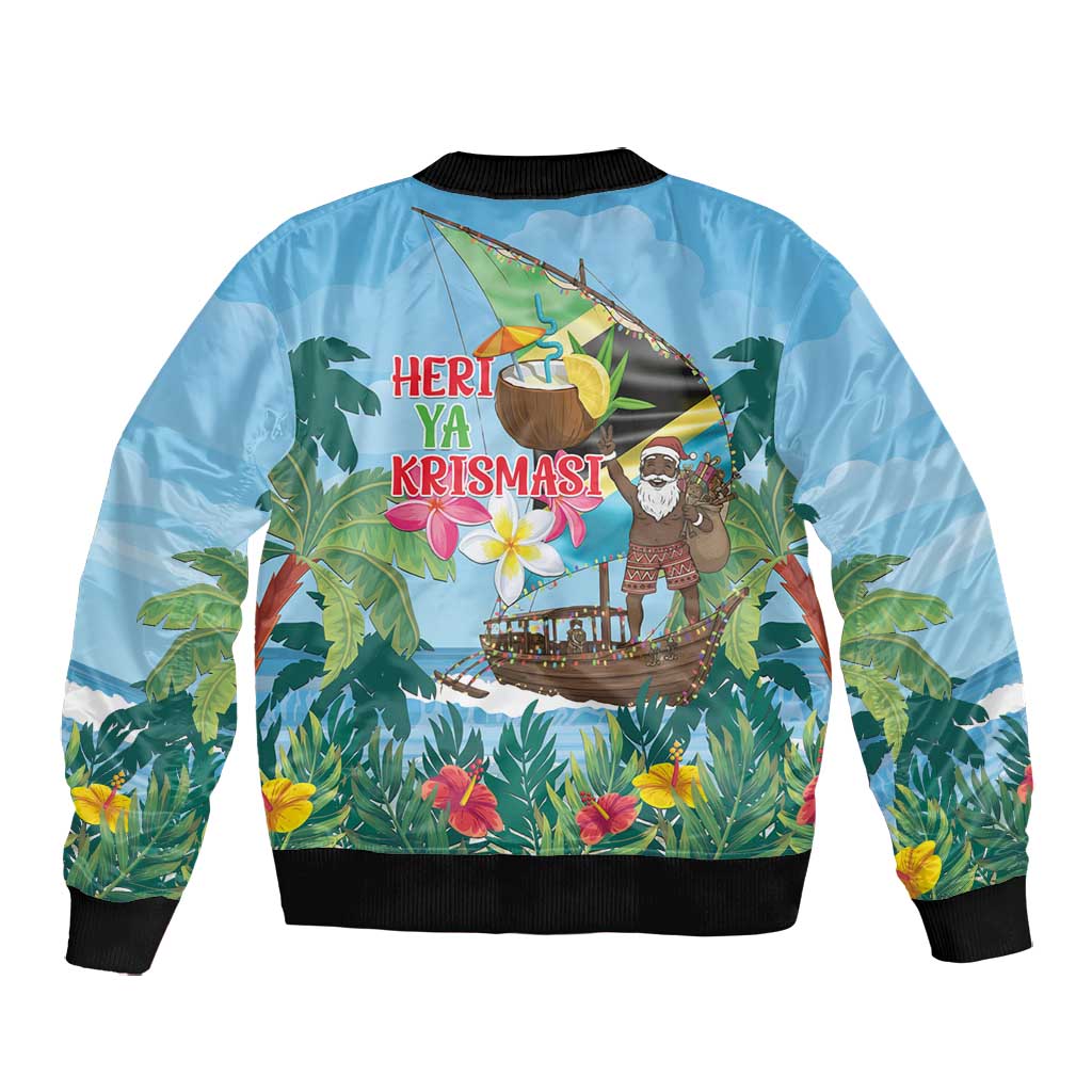 Afro Chirstmas in Tanzania Bomber Jacket Heri ya Krismasi - African Pride