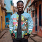 Afro Chirstmas in Tanzania Bomber Jacket Heri ya Krismasi - African Pride