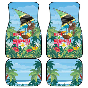 Afro Chirstmas in Tanzania Car Mats Heri ya Krismasi - African Pride