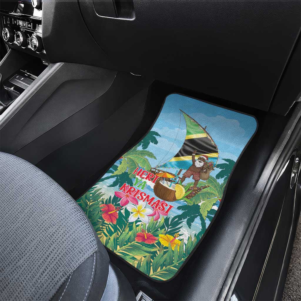 Afro Chirstmas in Tanzania Car Mats Heri ya Krismasi - African Pride