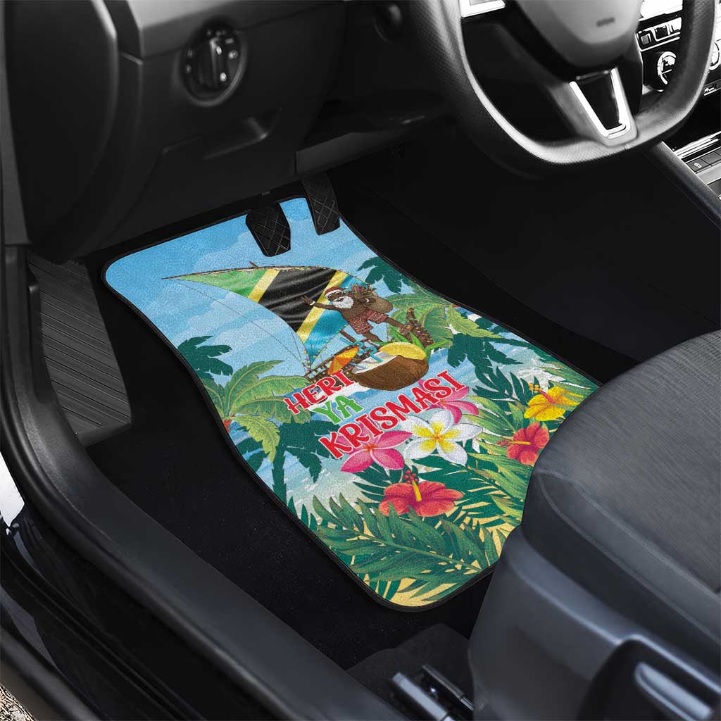 Afro Chirstmas in Tanzania Car Mats Heri ya Krismasi - African Pride