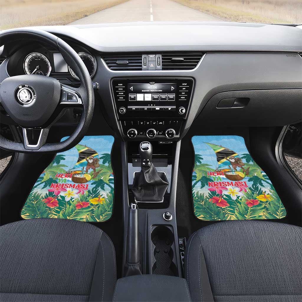 Afro Chirstmas in Tanzania Car Mats Heri ya Krismasi - African Pride