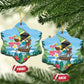 Afro Chirstmas in Tanzania Ceramic Ornament Heri ya Krismasi - African Pride