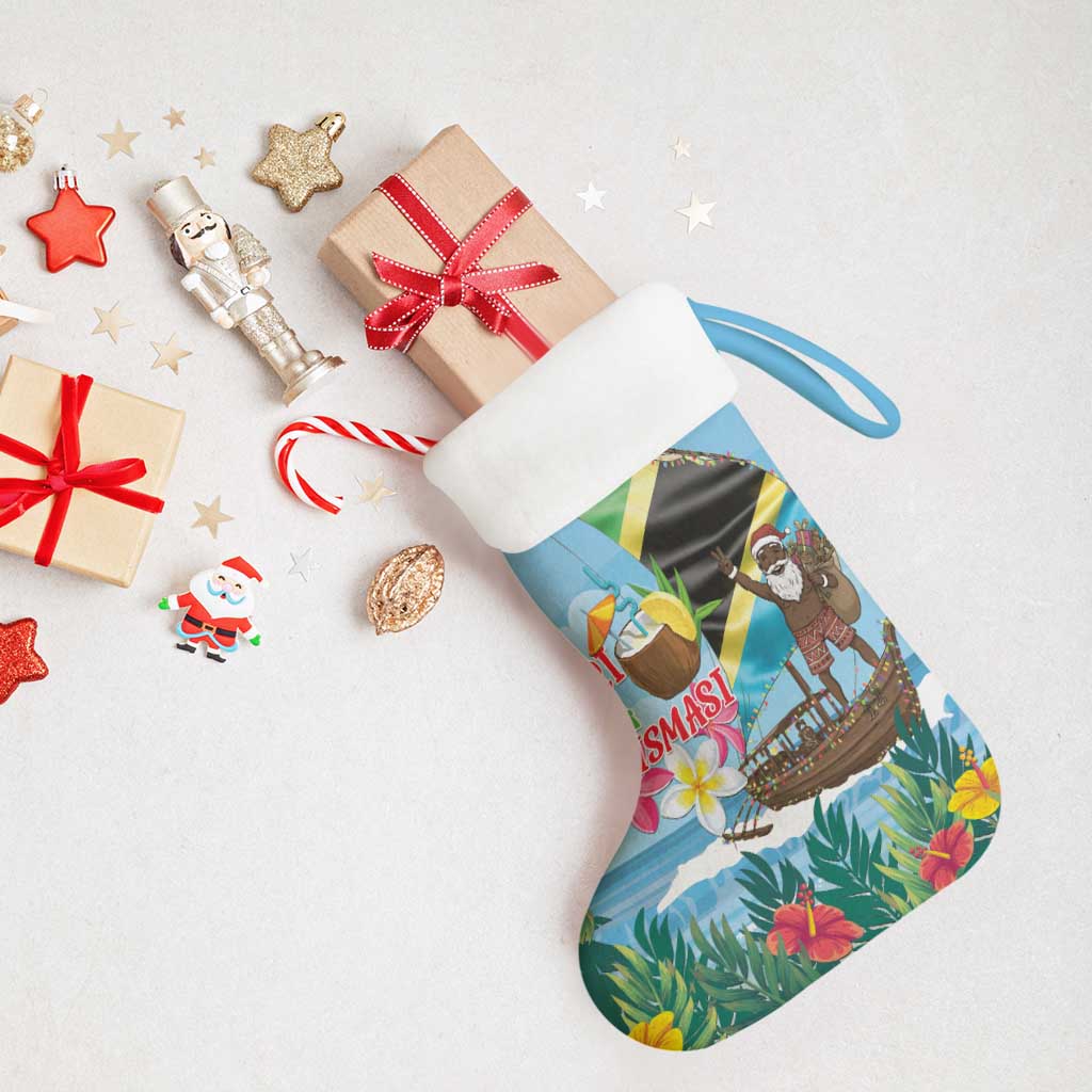 Afro Chirstmas in Tanzania Christmas Stocking Heri ya Krismasi - African Pride