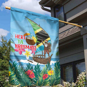 Afro Chirstmas in Tanzania Garden Flag Heri ya Krismasi - African Pride