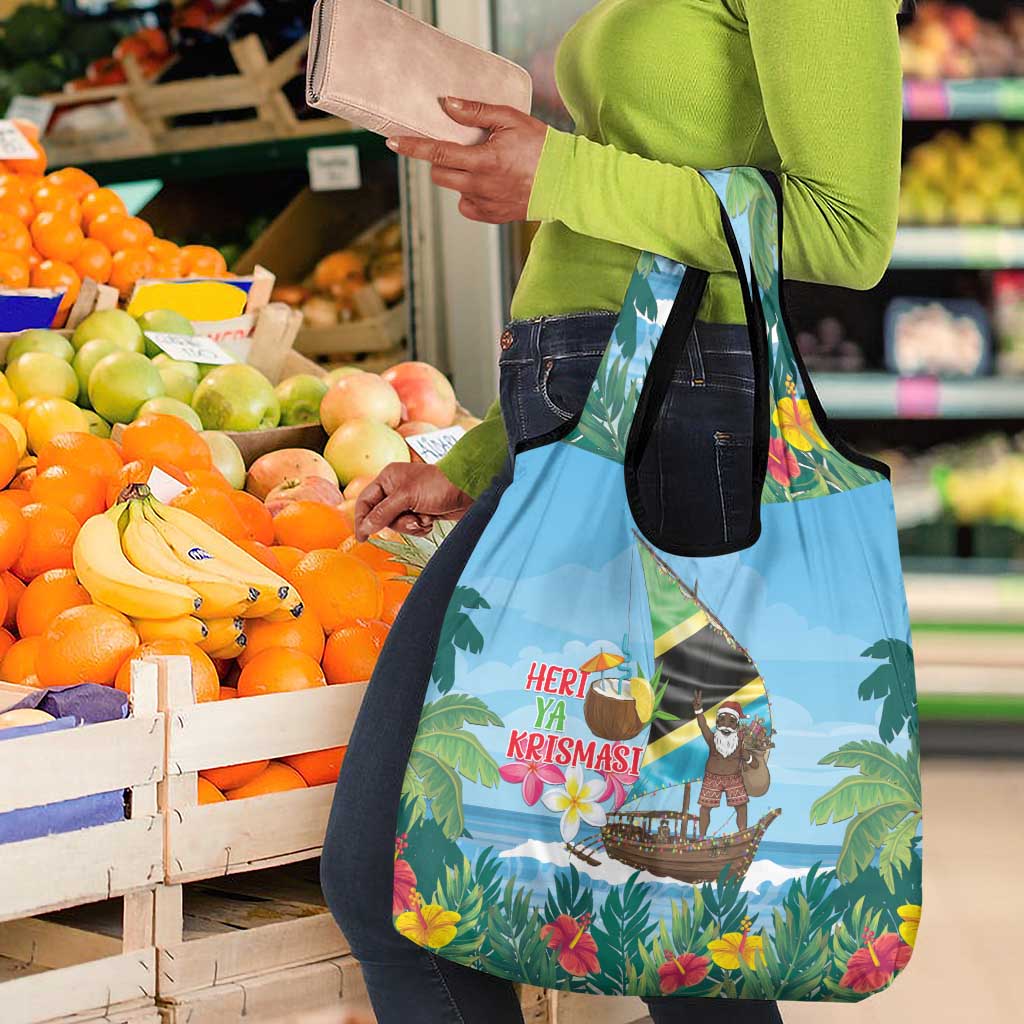 Afro Chirstmas in Tanzania Grocery Bag Heri ya Krismasi - African Pride