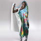 Afro Chirstmas in Tanzania Hooded Blanket Heri ya Krismasi - African Pride