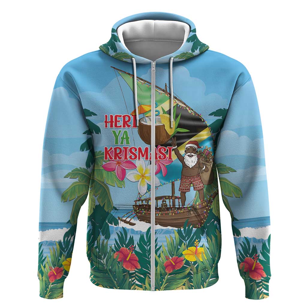 Afro Chirstmas in Tanzania Hoodie Heri ya Krismasi - African Pride
