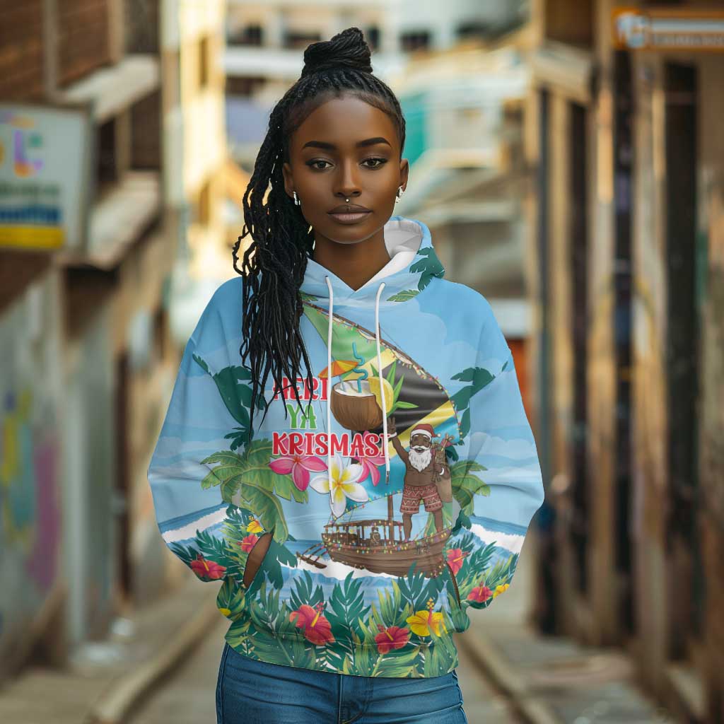 Afro Chirstmas in Tanzania Hoodie Heri ya Krismasi - African Pride