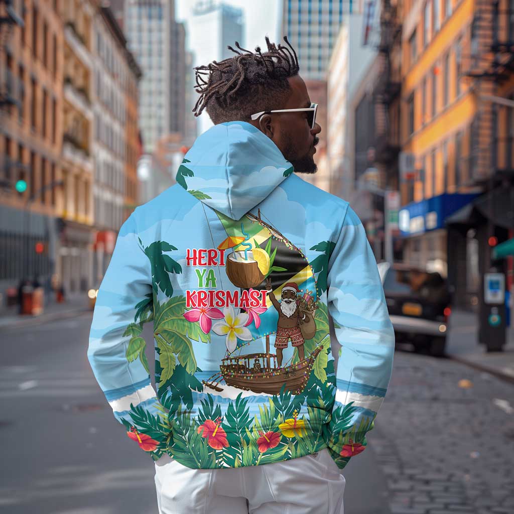 Afro Chirstmas in Tanzania Hoodie Heri ya Krismasi - African Pride