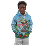Afro Chirstmas in Tanzania Kid Hoodie Heri ya Krismasi - African Pride