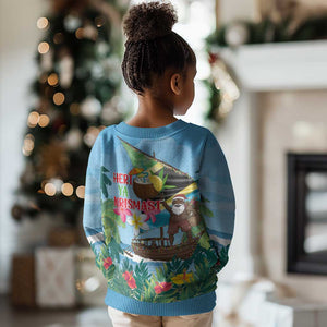 Afro Chirstmas in Tanzania Kid Ugly Christmas Sweater Heri ya Krismasi - African Pride