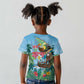 Afro Chirstmas in Tanzania Kid T shirt Heri ya Krismasi - African Pride