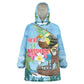 Afro Chirstmas in Tanzania Kid Wearable Blanket Hoodie Heri ya Krismasi - African Pride