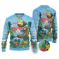 Afro Chirstmas in Tanzania Ugly Christmas Sweater Heri ya Krismasi - African Pride