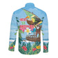 Afro Chirstmas in Tanzania Long Sleeve Button Shirt Heri ya Krismasi - African Pride