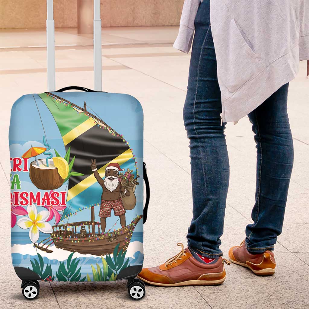 Afro Chirstmas in Tanzania Luggage Cover Heri ya Krismasi - African Pride