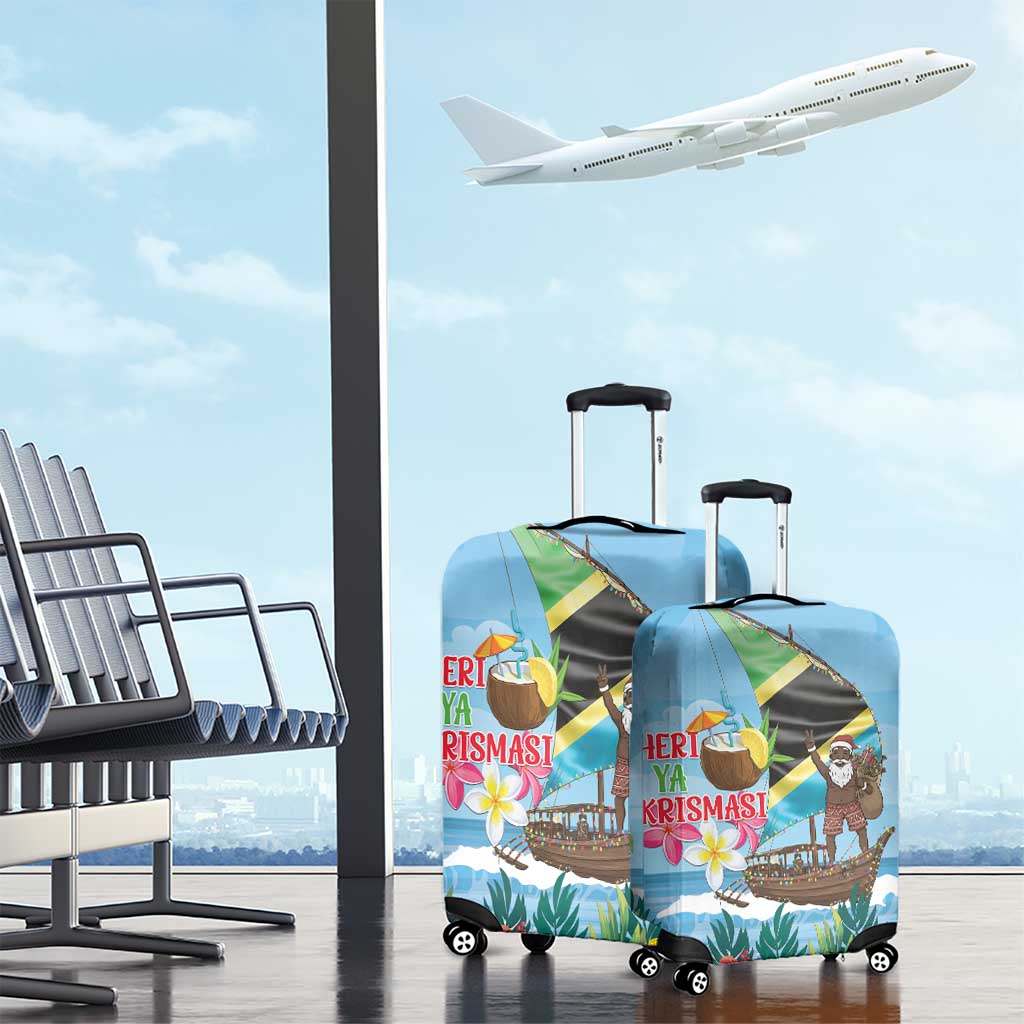 Afro Chirstmas in Tanzania Luggage Cover Heri ya Krismasi - African Pride