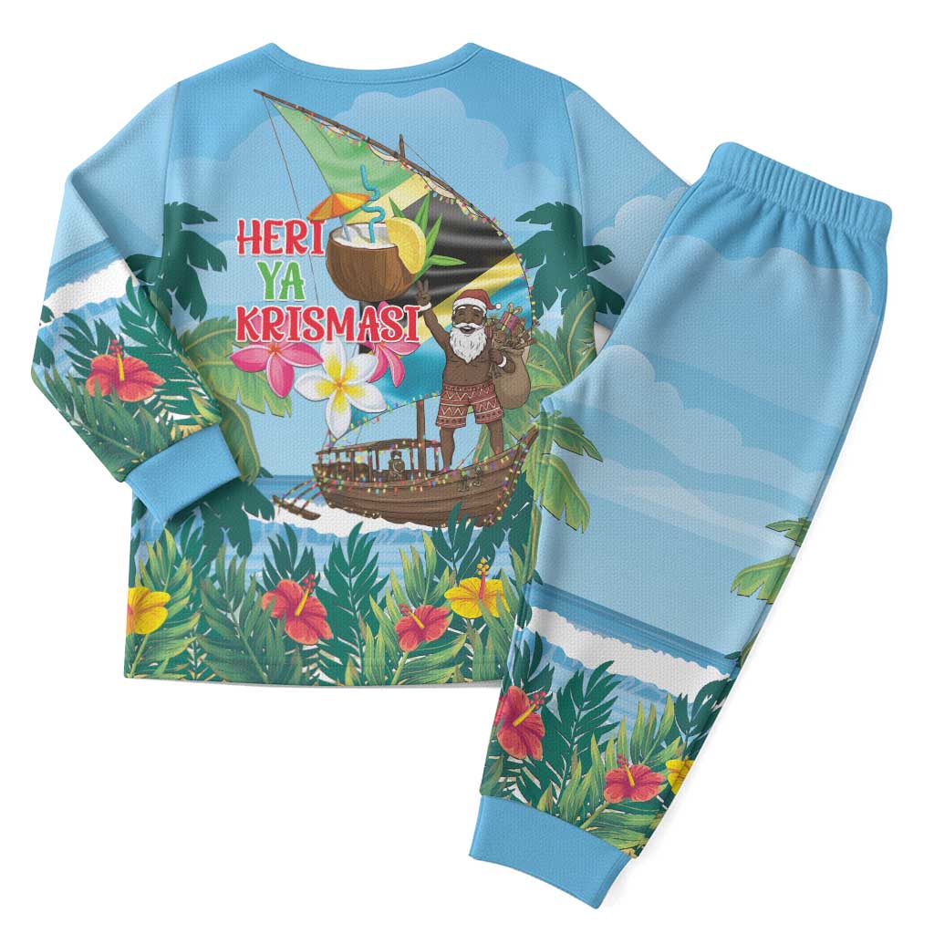 Afro Chirstmas in Tanzania Christmas Pajama Set Heri ya Krismasi - African Pride
