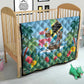 Afro Chirstmas in Tanzania Quilt Heri ya Krismasi - African Pride