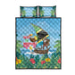Afro Chirstmas in Tanzania Quilt Bed Set Heri ya Krismasi - African Pride
