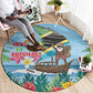 Afro Chirstmas in Tanzania Round Carpet Heri ya Krismasi - African Pride