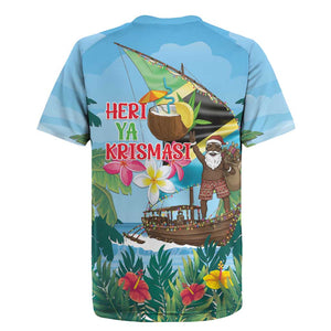 Afro Chirstmas in Tanzania Rugby Jersey Heri ya Krismasi - African Pride