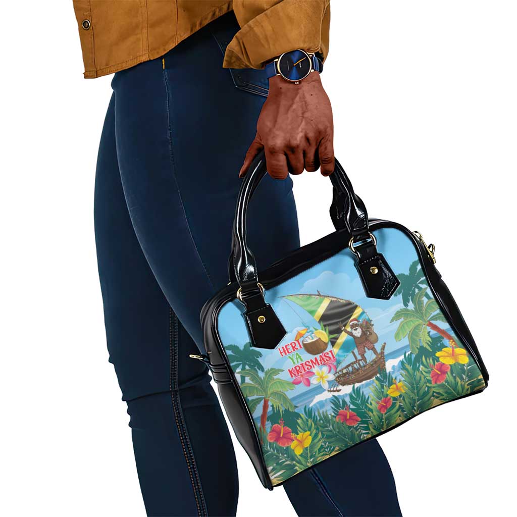 Afro Chirstmas in Tanzania Shoulder Handbag Heri ya Krismasi - African Pride
