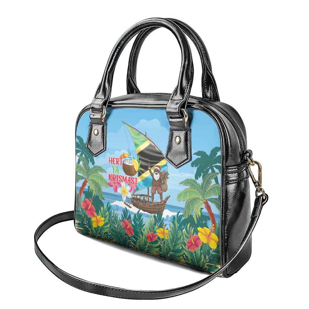 Afro Chirstmas in Tanzania Shoulder Handbag Heri ya Krismasi - African Pride