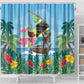 Afro Chirstmas in Tanzania Shower Curtain Heri ya Krismasi - African Pride