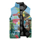 Tanzania Christmas Sleeveless Puffer Jacket Heri ya Krismasi