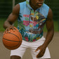 Afro Chirstmas in Tanzania Sleeveless Zip Hoodie Heri ya Krismasi - African Pride